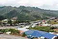 Vegetable market in the valley.