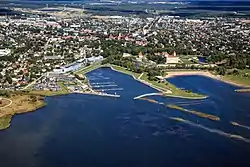 Kuressaare town and harbour