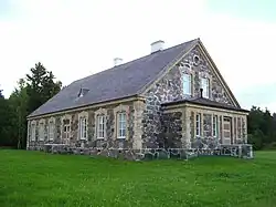 The former Baptist church in Kuri