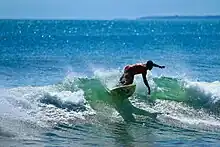 Image 82Surfing in Kuta beach, Bali (from Tourism in Indonesia)