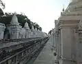 Kuthodaw pagoda, the wall