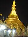 Kyaikthanlan Pagoda at night