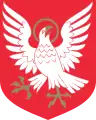 Coat of arms of Lääne county, Estonia.