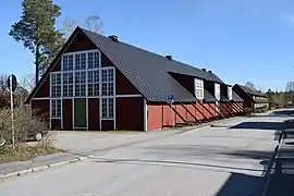 Former dormitory and gymnasium