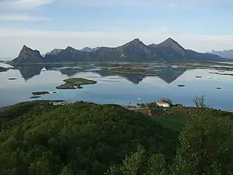 Løvøy old trading centre in Steigen