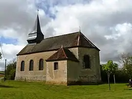 The church in Cérilly