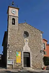 The church of La Roquette-sur-Siagne