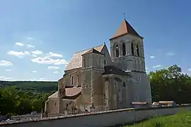 The church in Prégilbert