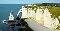 Limestone cliffs of Étretat