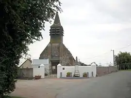 The church in Brutelles