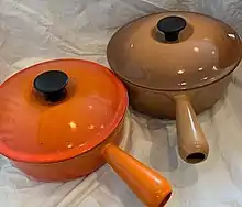 Le Creuset sauce pans