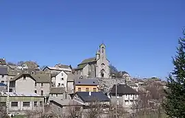 The church in Le Buisson