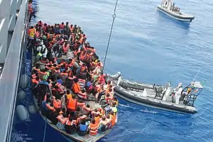 Image 13Libya has emerged as a major transit point for people trying to reach Europe (from Libya)