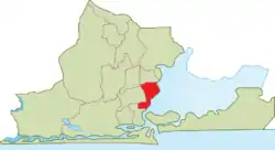 Location within Lagos