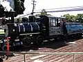 No. 3, Myrtle, is turned on the railroad's turntable in Lahaina.