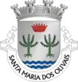 Coat of arms of Santa Maria dos Olivais, Lisbon (Portugal) featuring an Eastern crown