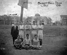 1909 LSU Basketball team at State Field