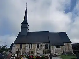 The church in La Chapelle-Bayvel