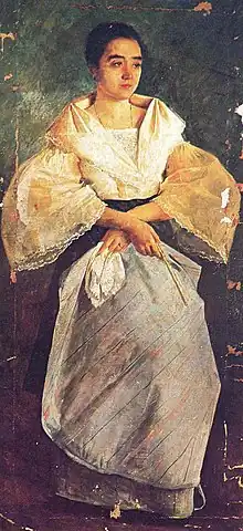 Image 63Juan Luna, La Bulaqueña, 1895 (from History of painting)