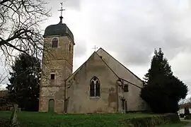 The church in La Chapelle-Saint-Sauveur