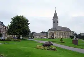 The church in La Neuville-aux-Tourneurs