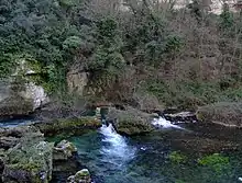 The Sorgue in Fontaine-de-Vaucluse