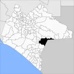 Municipality of La Trinitaria in Chiapas