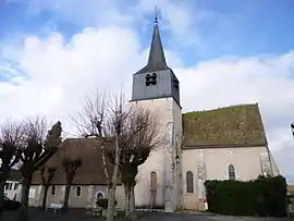 The church in La Chapelle-sur-Aveyron