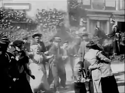 The Workers fleeing the charge of the Gendarmerie