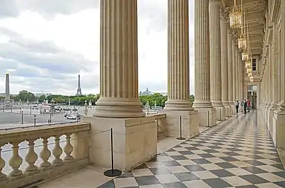 Loggia of the Hôtel de la Marine
