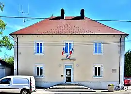 The town hall in Germéfontaine