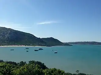 View of the Langebaan Lagoon