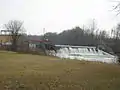 Labarge Dam from downstream