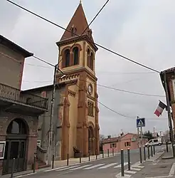 The church in Labastide-Clermont