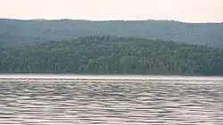 North shore of Lake Matapedia