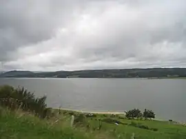 The Lac de Naussac, an artificial lake