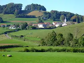 A general view of Lacarre