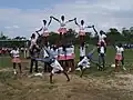 Intra-school cheerleaders competition.