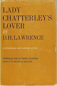 Image 18An "unexpurgated" edition of Lady Chatterley's Lover (1959) (from Freedom of speech)