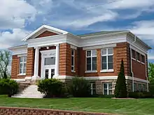 Former Ladysmith Carnegie Library, designed by Claude and Starck. It is now a bed and breakfast inn.