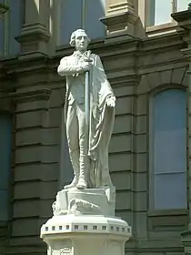 LaFayette Fountain (1887), Tippecanoe County Courthouse, Lafayette, Indiana