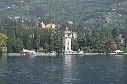 Panorama of Gardone Riviera