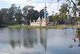 Lake and castle