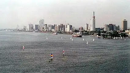 Lagos Island skyline