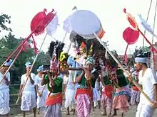 A religious festival dedicated to Khamlangba