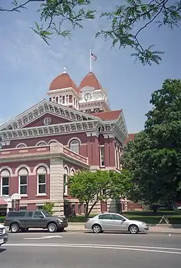 Former Lake County Courthousein Crown Point, Indiana