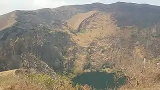 Mount Mbapit crater lake, Cameroon