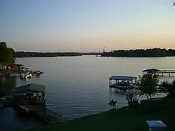 Lake Norman seen from Troutman