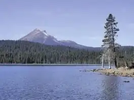 Lake of the Woods with Mount McLaughlin in the background