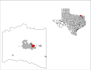 Location of Lamar County